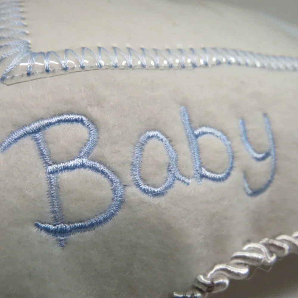 Baby Boy Photo Pillow for wall or Nursery Door decor